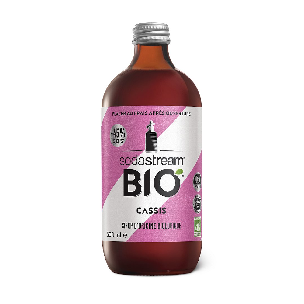 Sirop Sodastream Bio Cassis 500 ml