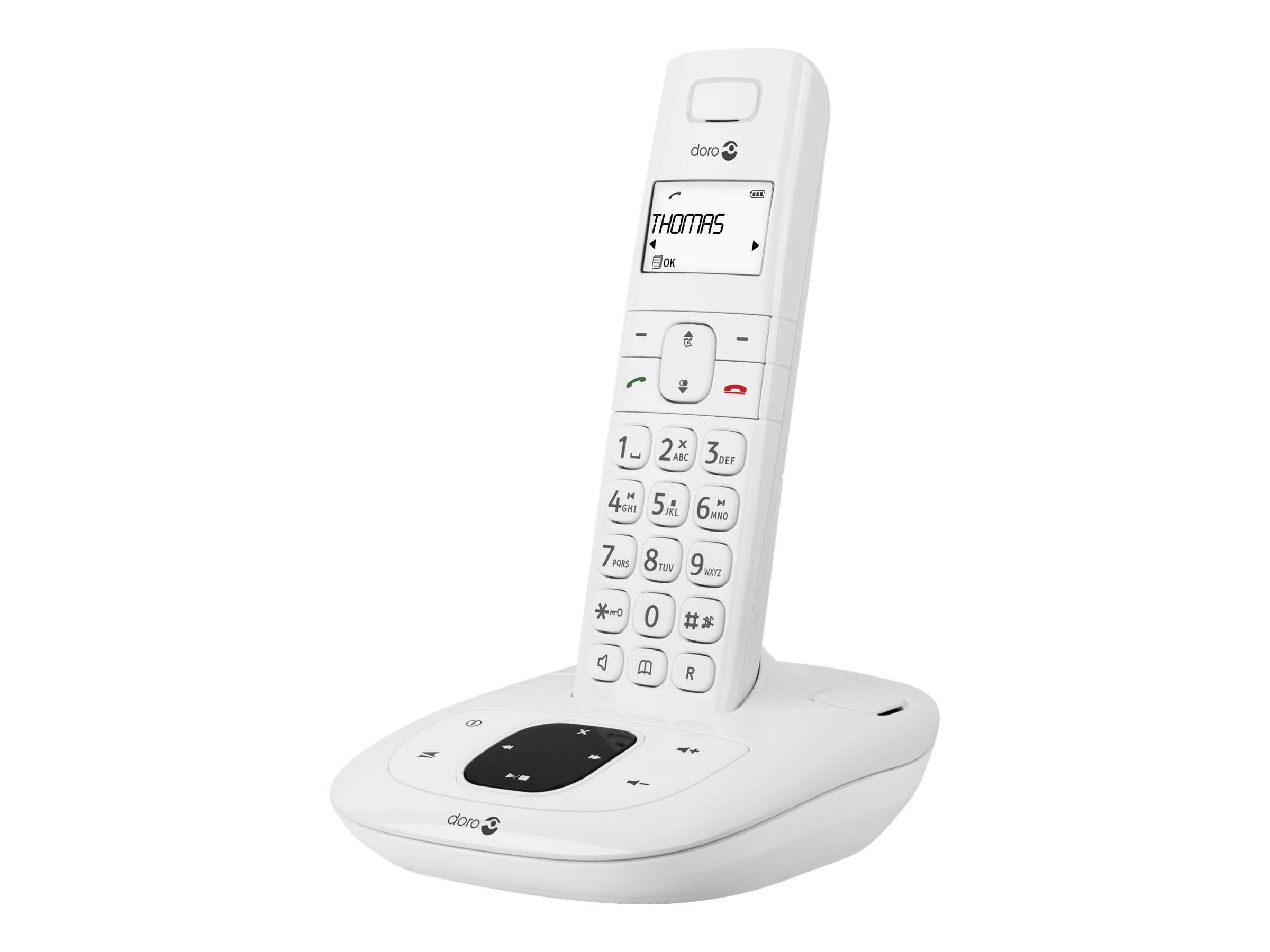Téléphone numérique Doro Comfort 1015 blanc