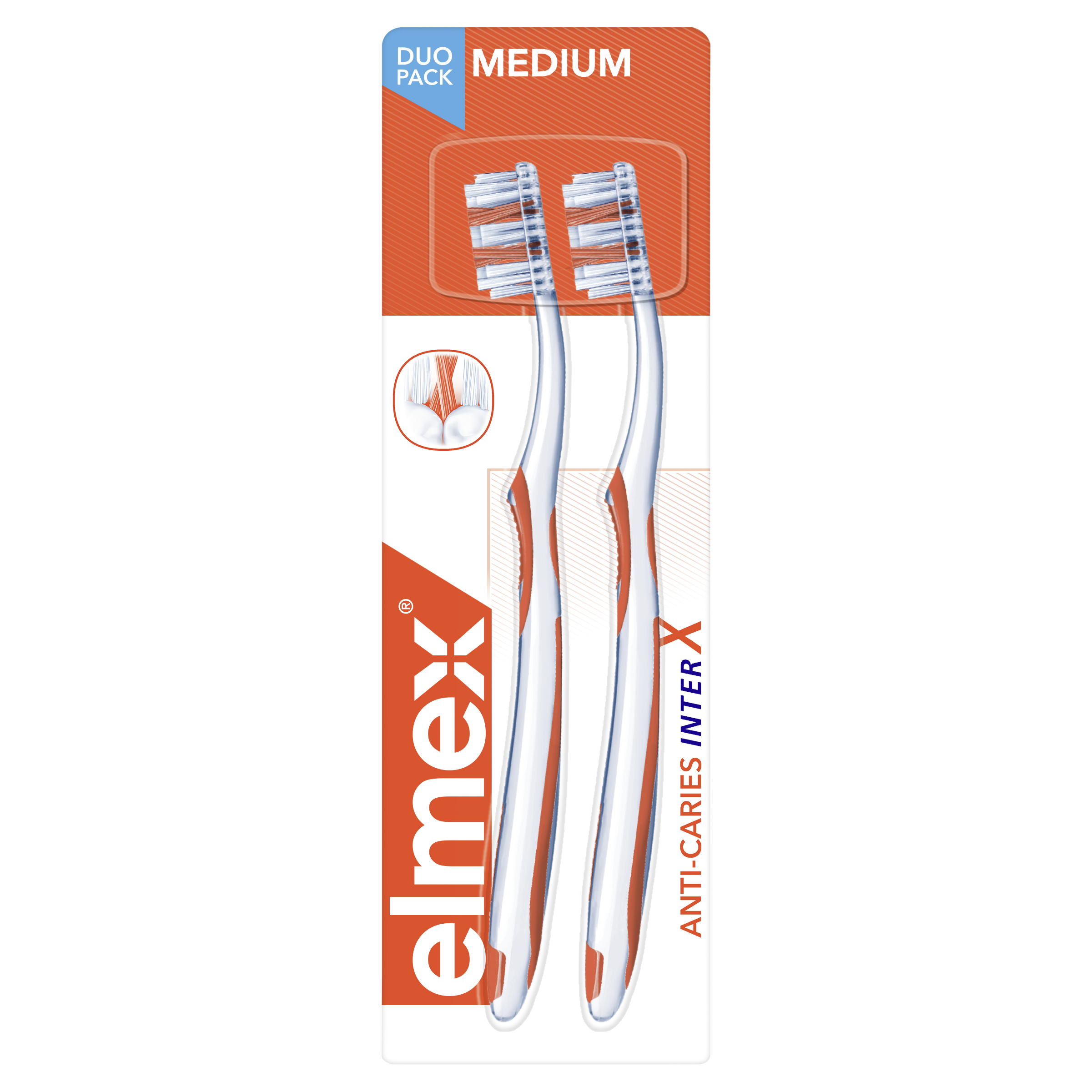 Brosse à dent medium x2