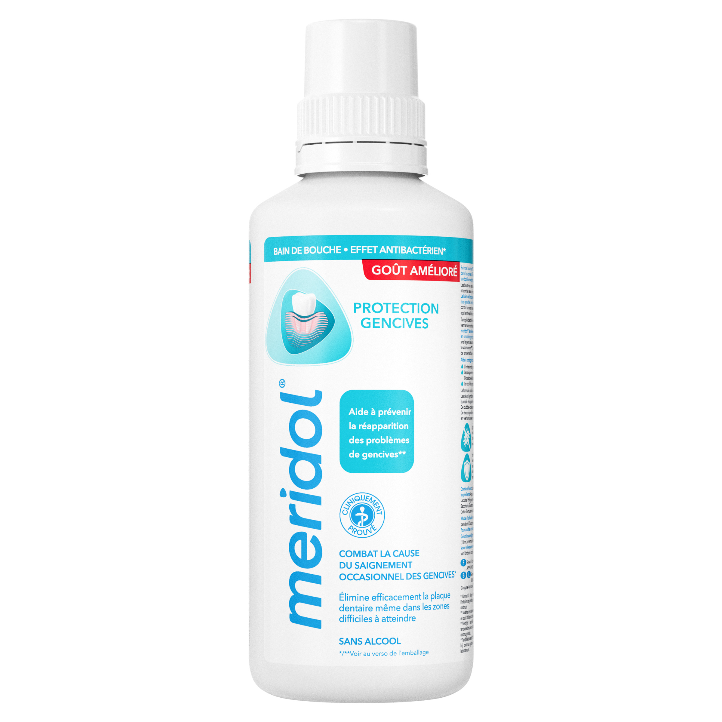 Meridol original bain de bouche protec genciv 400ml