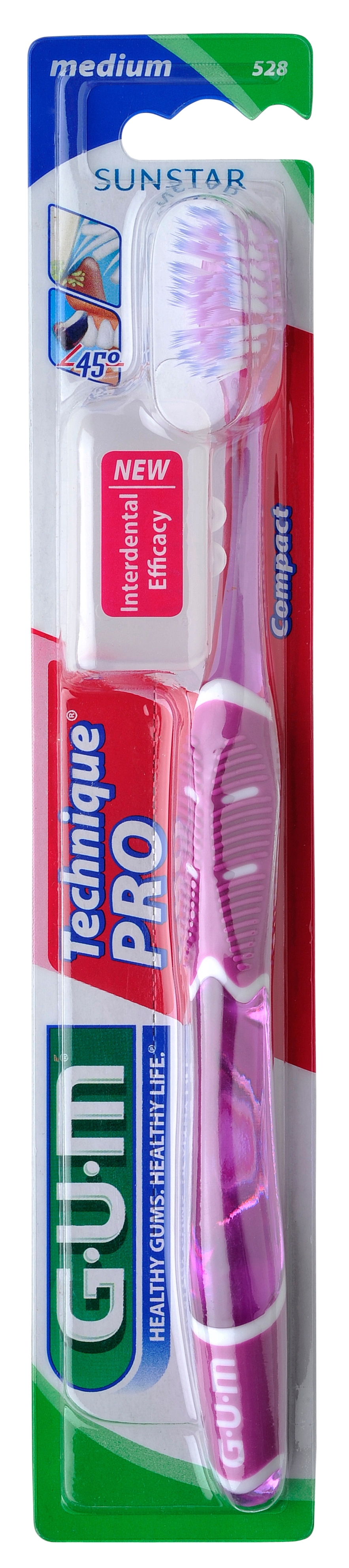Brosse à dents technique pro medium 528