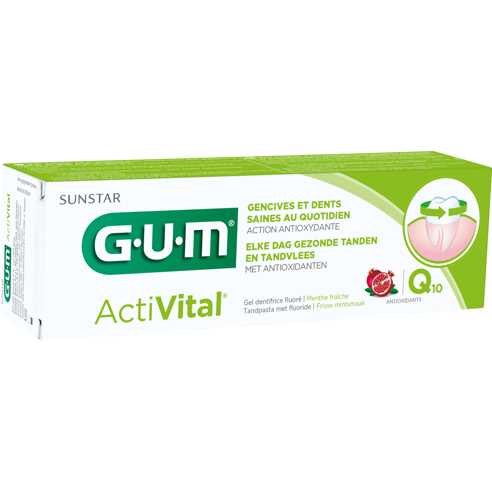Dentifrice activital gel 75ml