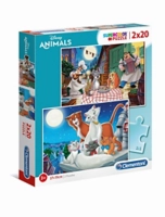 2x20 pièces - Disney Animals