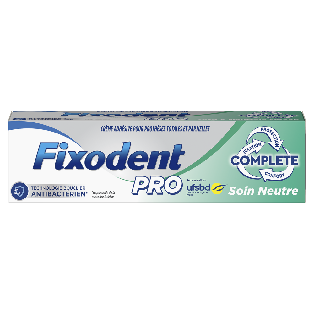 Fixodent complete fixatifs neutre 47g