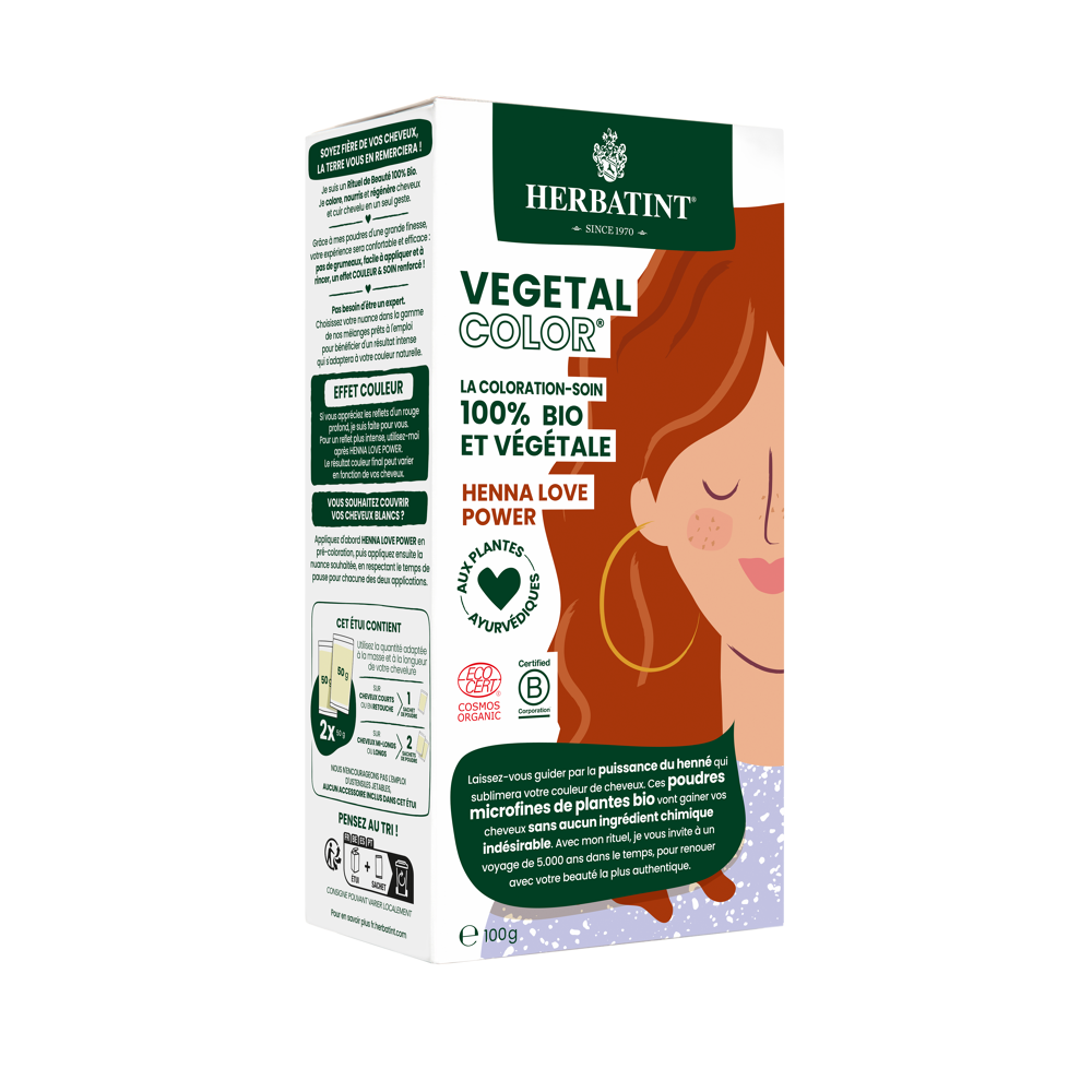 Vegetal color Bio henna love power 100 g
