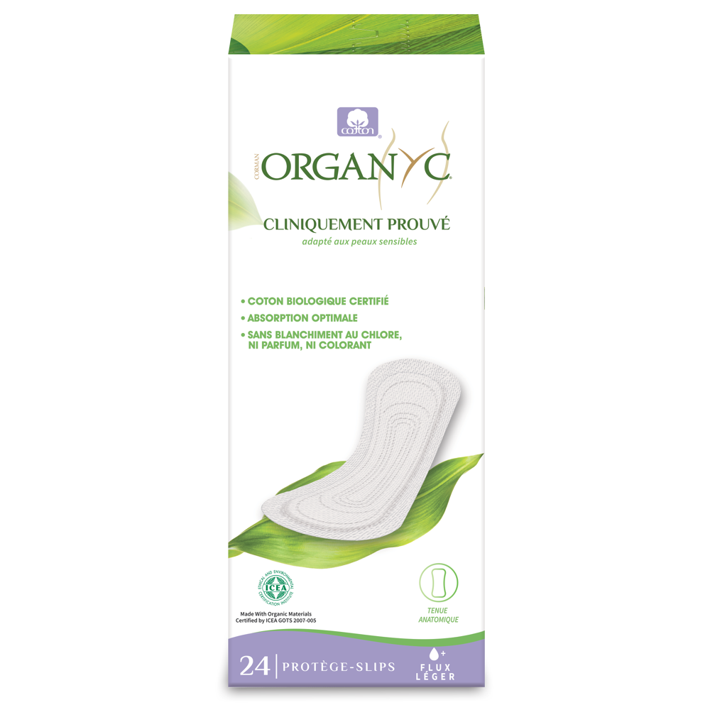 Organyc Protège-slips Coton Bio boîte 24