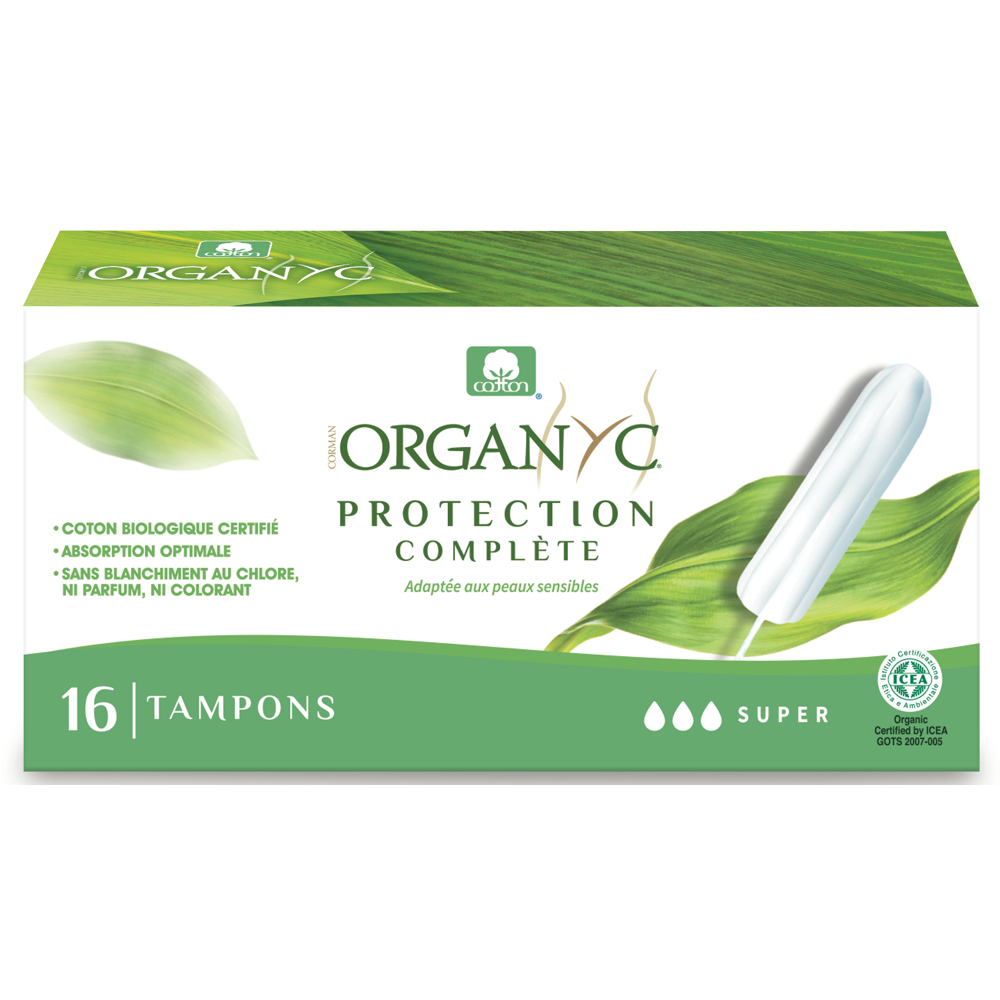 Tampon digital Coton Bio Gots Super bte 16