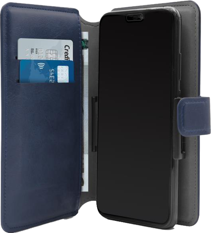 Protection Folio Ecoresponsable Puro Universel XL Bleu