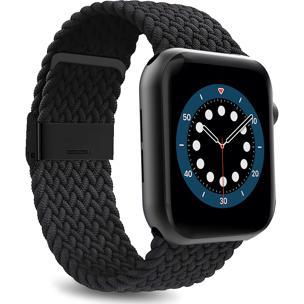 Bracelet pour montre Apple Puro Icon Link Noir