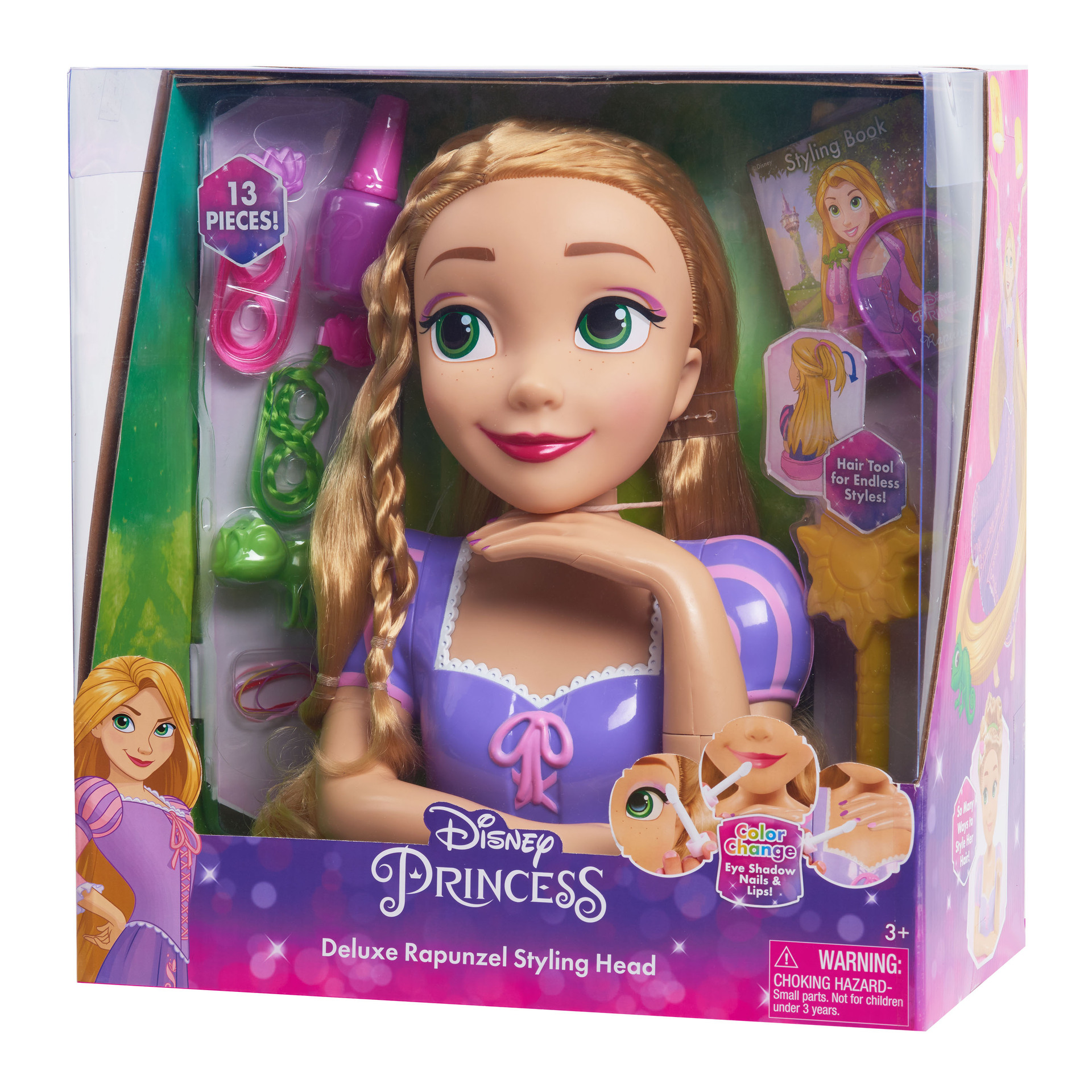 Disney Princessses - Tête À Coiffer Deluxe - Raiponce - Disney Princess