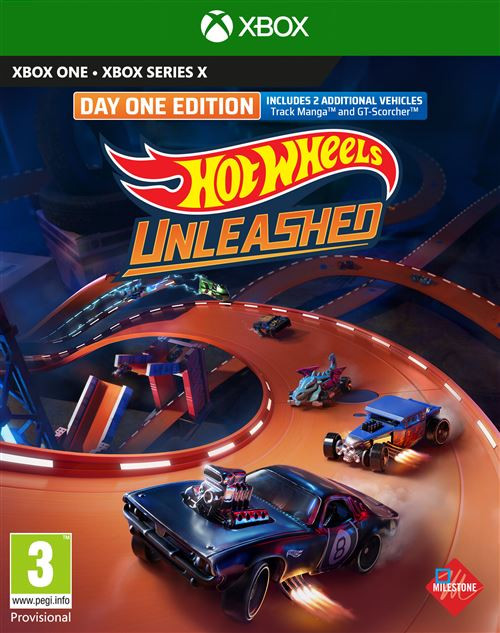 Hot Wheels Unleashed - édition day one (XBOXONE)