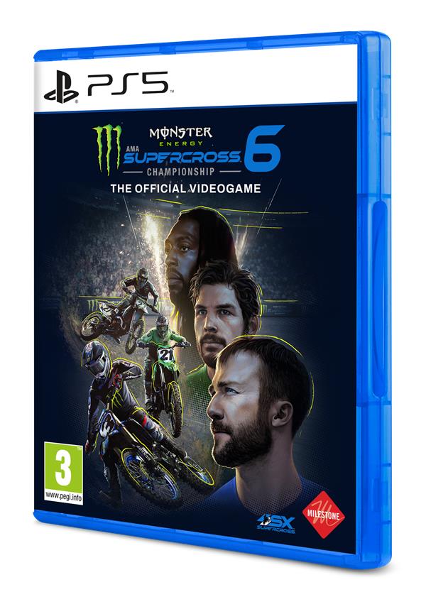 Monster Energy Supercross 6 : The Official Videogame (PS5)