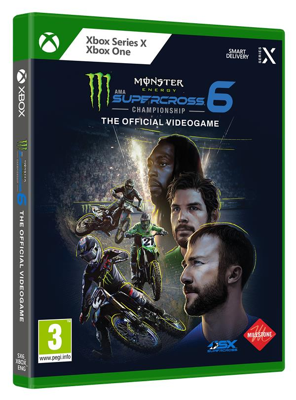 Monster Energy Supercross 6 : The Official Videogame (XBOX SERIES)
