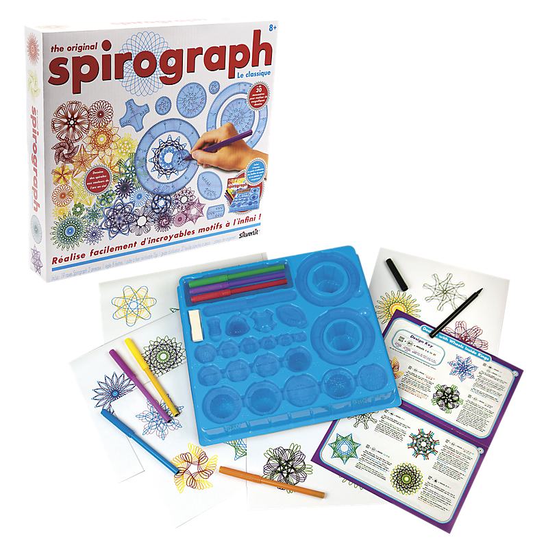 SPIROGRAPH - MARKERS KIT - Coffret Classique 30 pièces