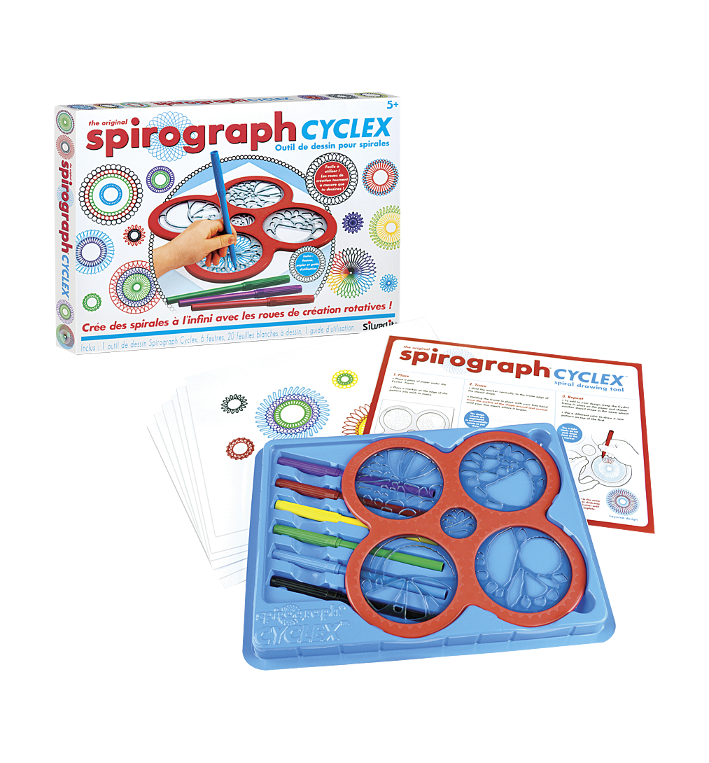 SPIROGRAPH Cyclex - Création de spirales