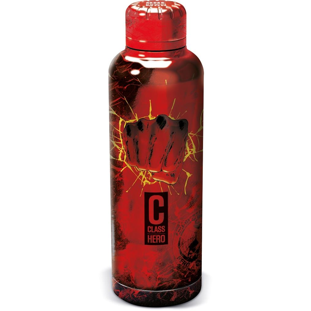 One Punch Man - Bouteille isotherme en métal Saitama - 515ml