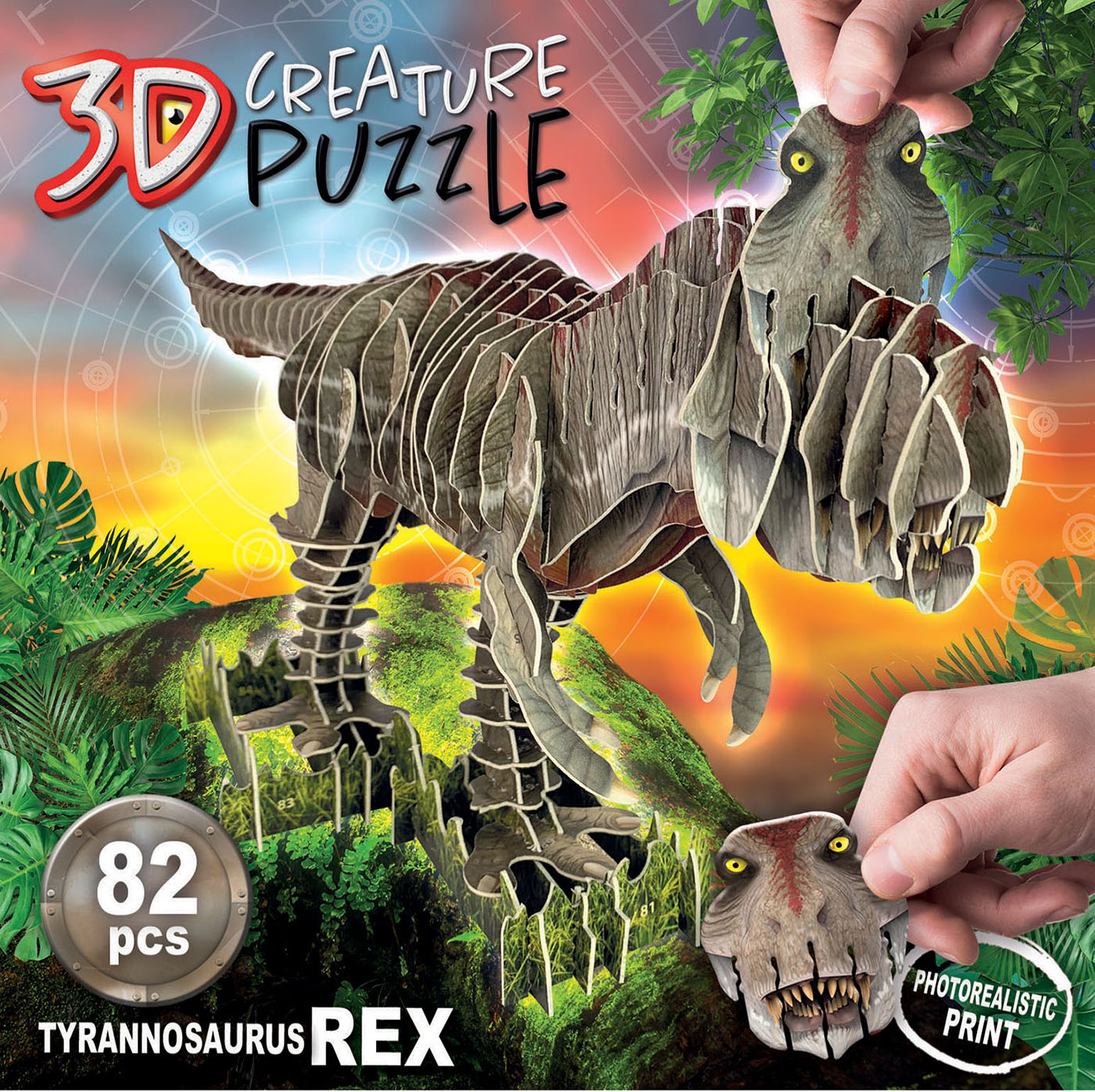 T-Rex 3D Creature Puzzle
