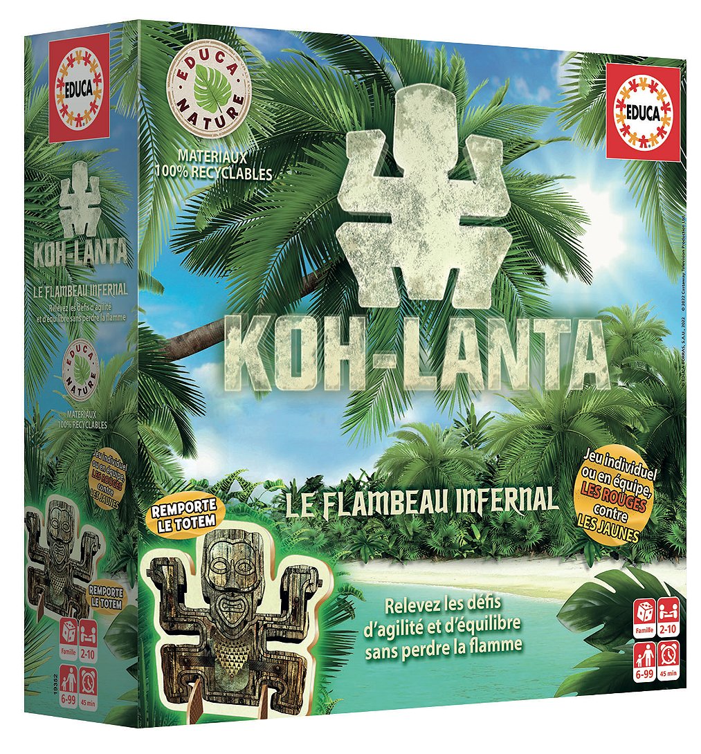 Koh Lanta - Jeu de société - EDUCA