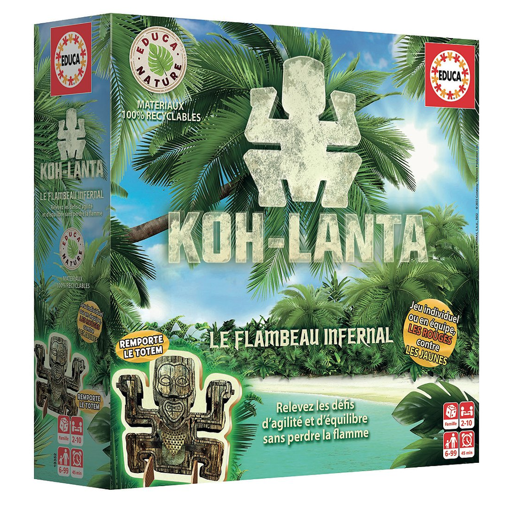 Koh Lanta - Jeu de société - EDUCA