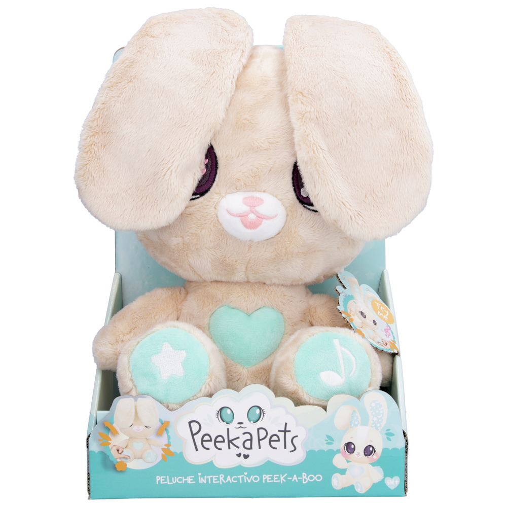 Peluche interactive Peekapets