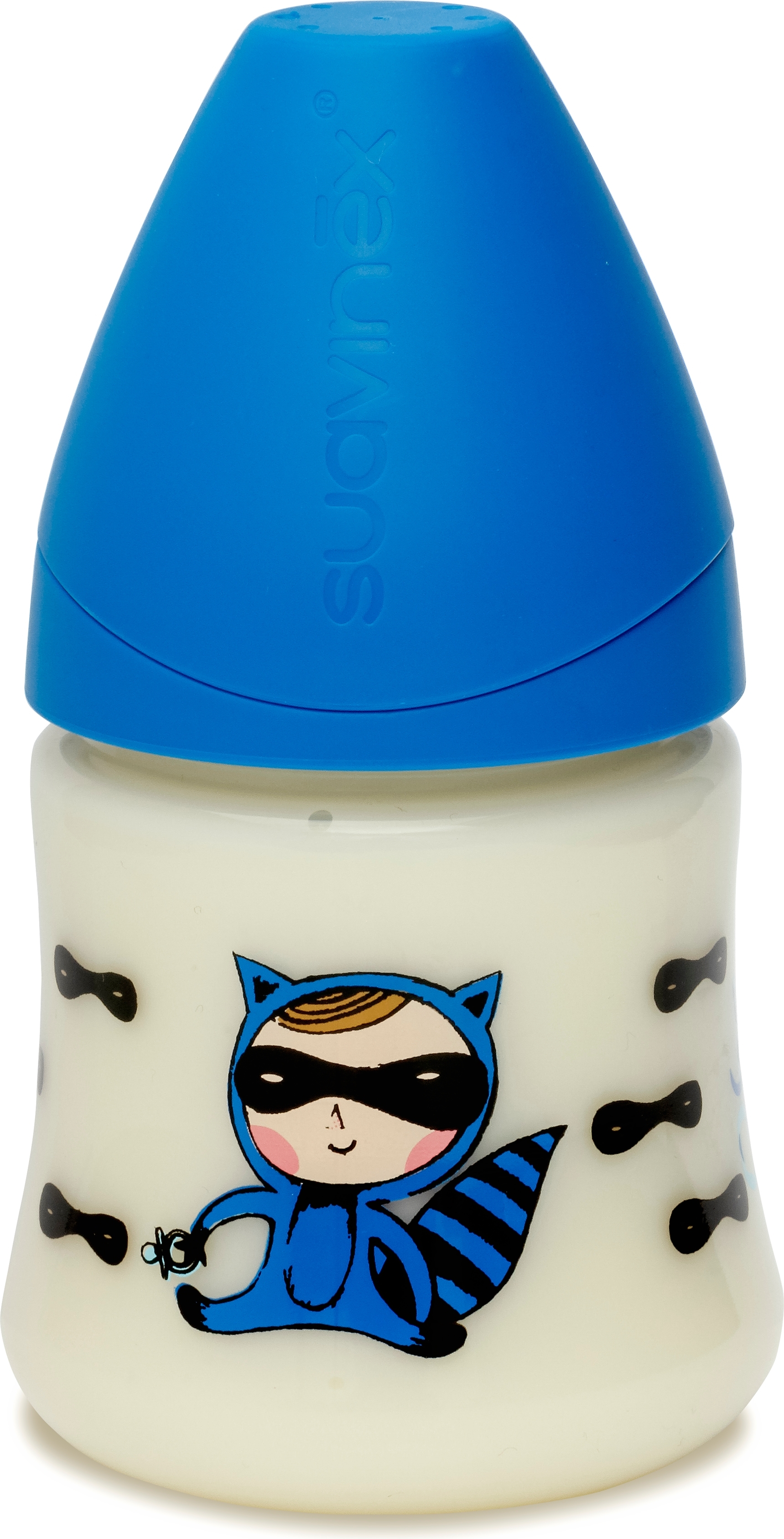 Biberon super héros-bleu 150ml