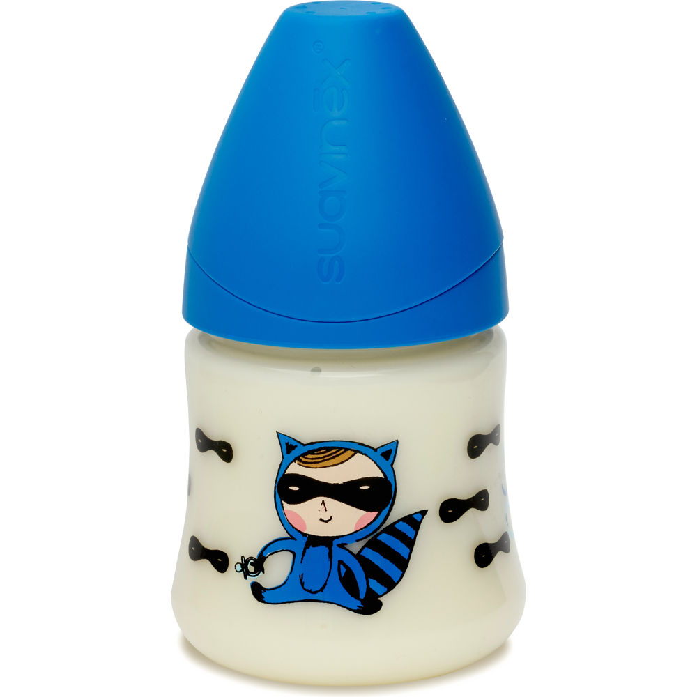 Biberon super héros-bleu 150ml