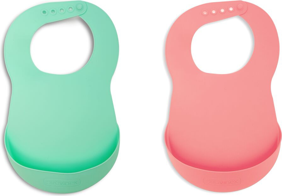 Bavoir de poche rose