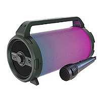 Enceinte bluetooth 5.0 + micro AVENZO Noir/ violet