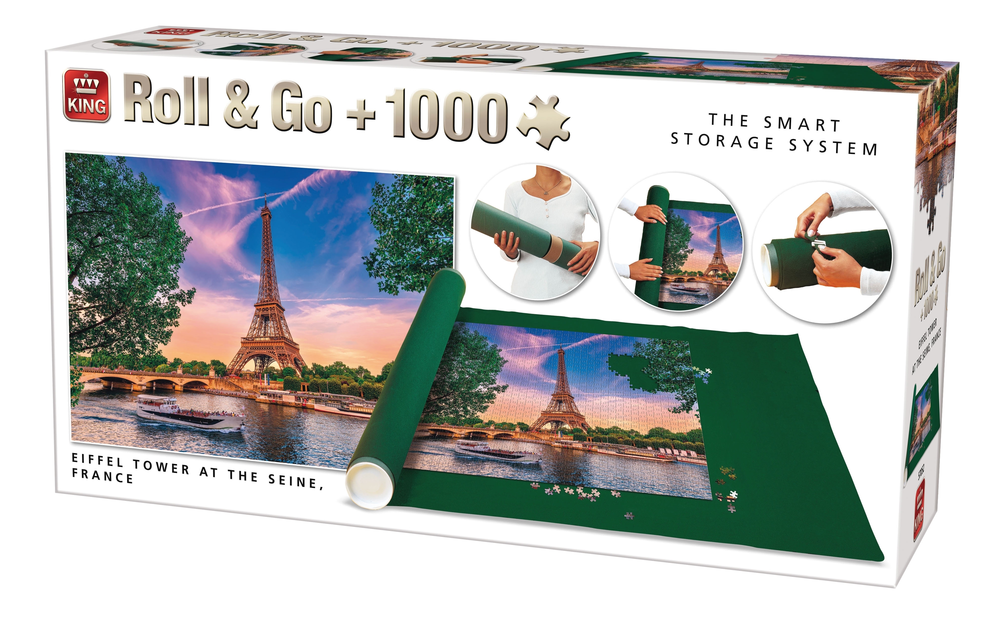ROLL&GO PUZZLE 1000P TOUR EIFFEL