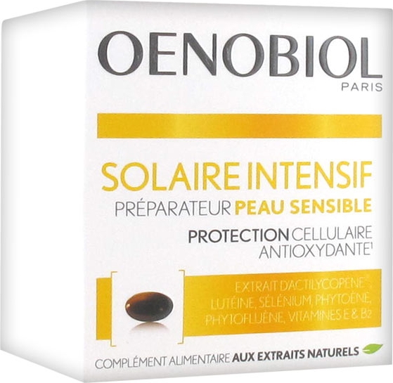 Solaire intensif préparateur peau sensible x30 capsules
