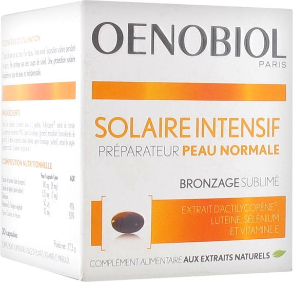 Solaire intensif préparateur peau normale x30 capsules