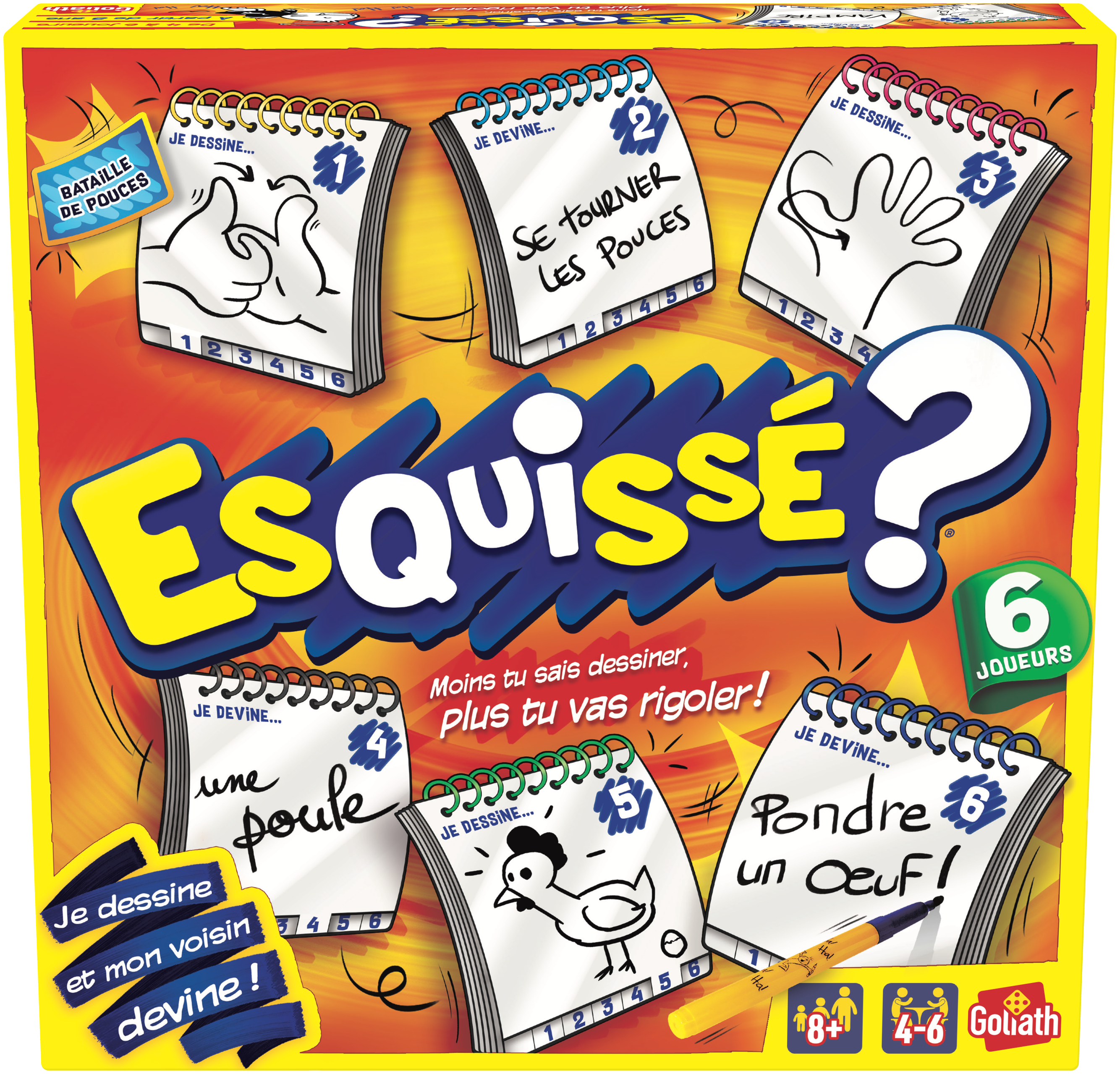 Esquissé ? - Version 6 Joueurs - Jeux classiques