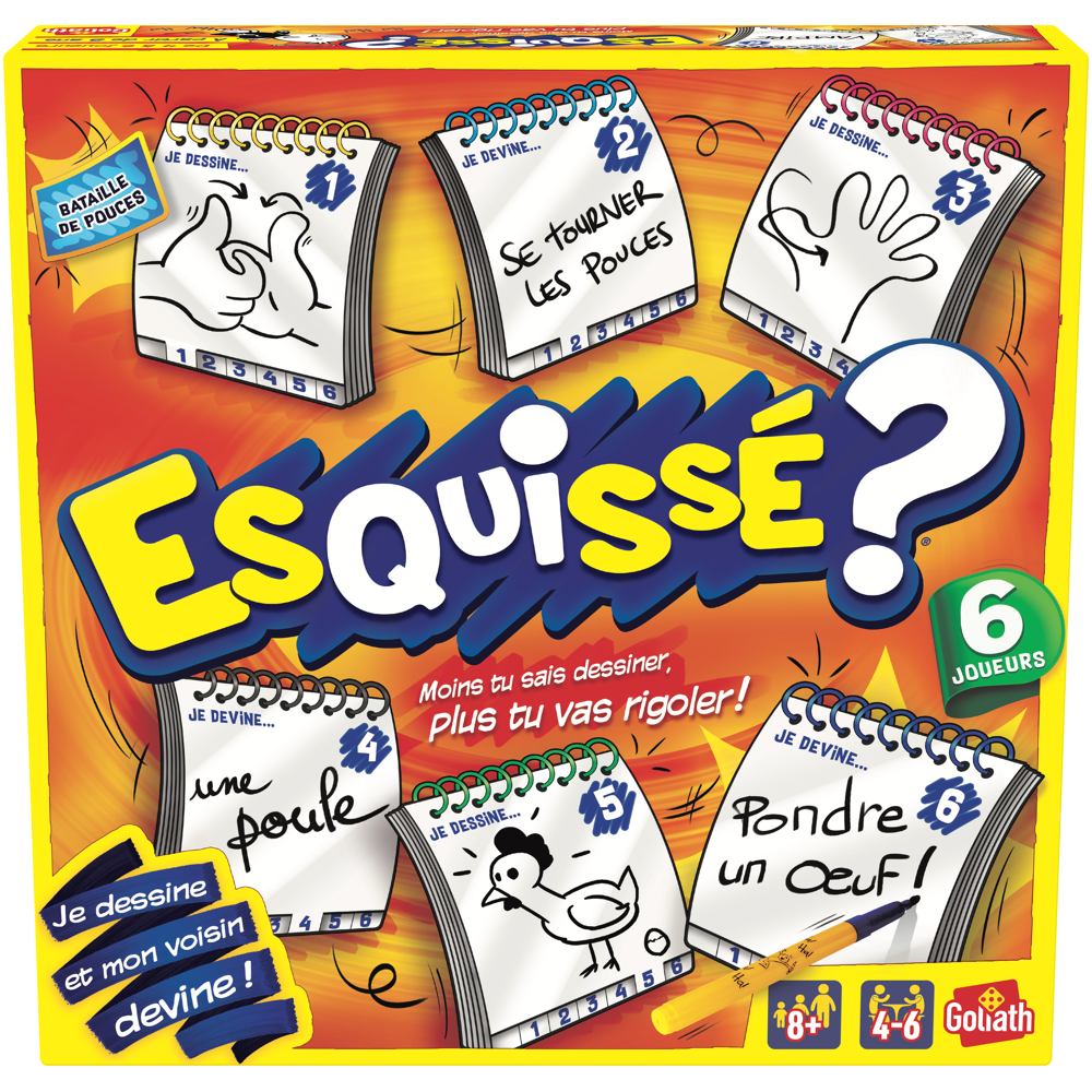 Esquissé ? - Version 6 Joueurs - Jeux classiques