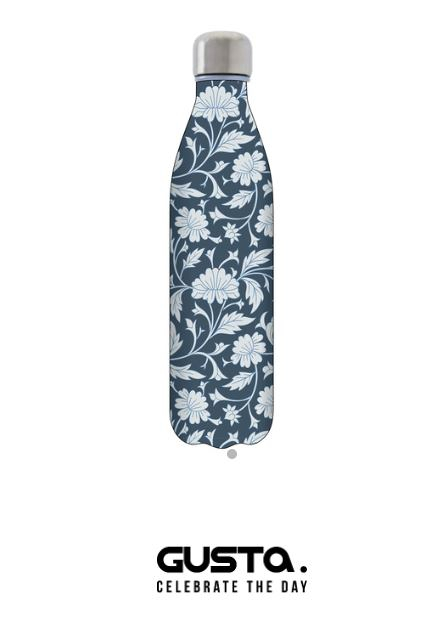 Bouteille isotherme Gusta Tokyo 500ml blanche en inox