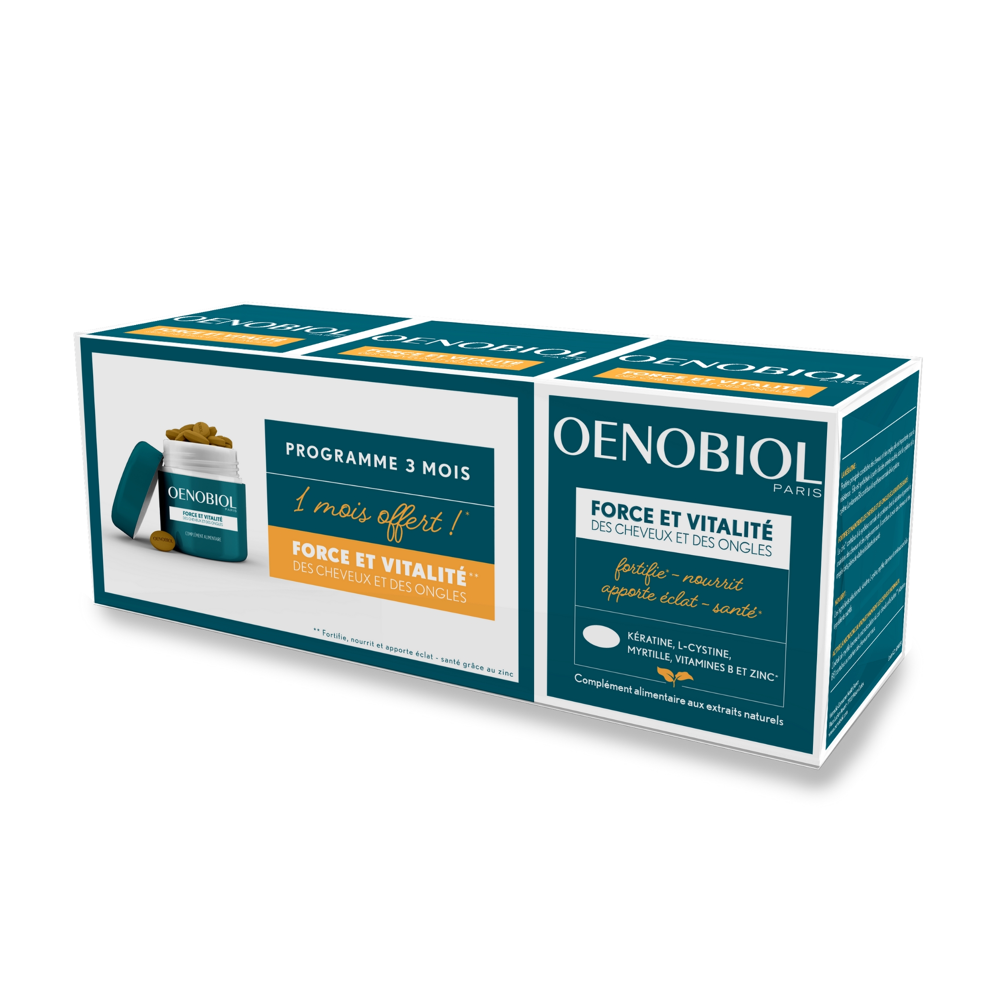 Oenobiol Force Et Vitalité 3x60 comprimés