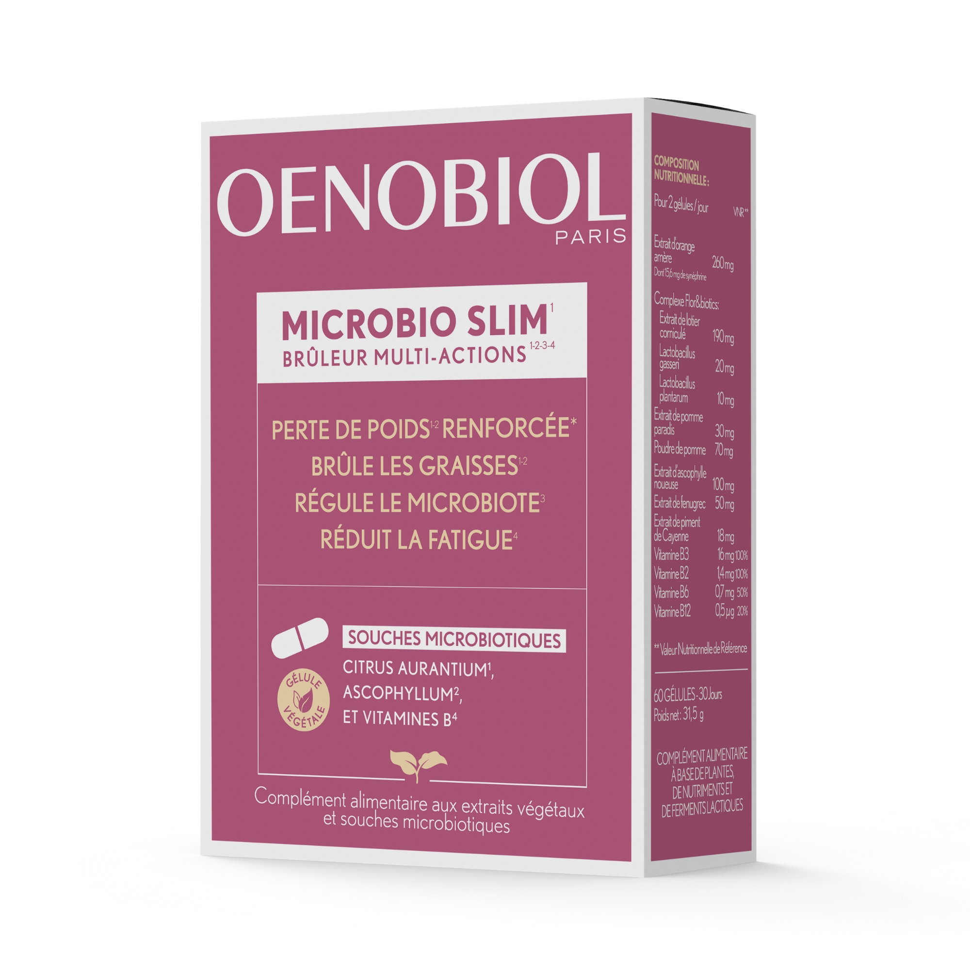 Oenobiol Microbio Slim 60 Gelules