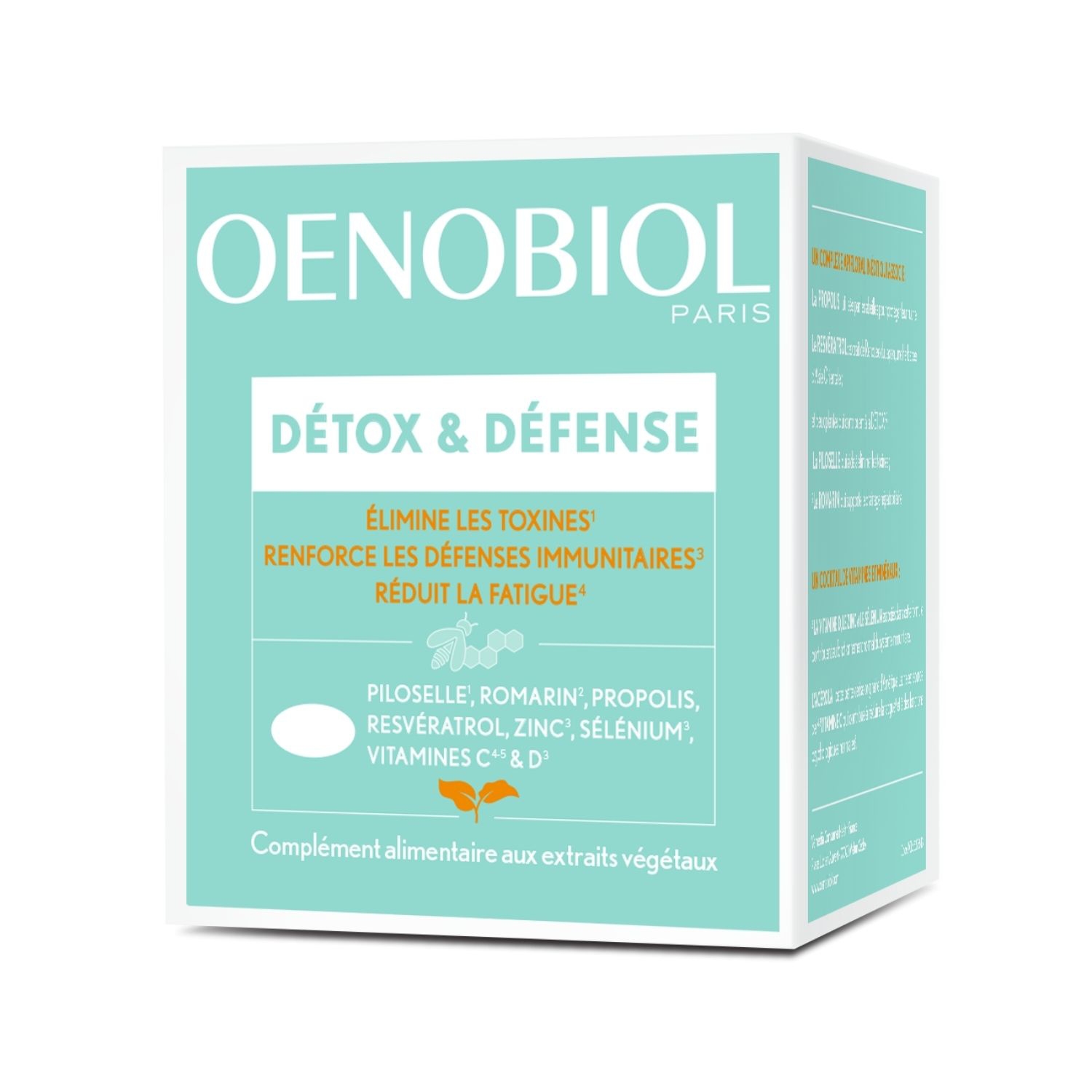 Oenobiol Detox & Défense 60 comprimés