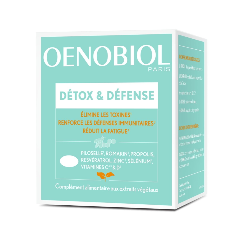 Oenobiol Detox & Défense 60 comprimés