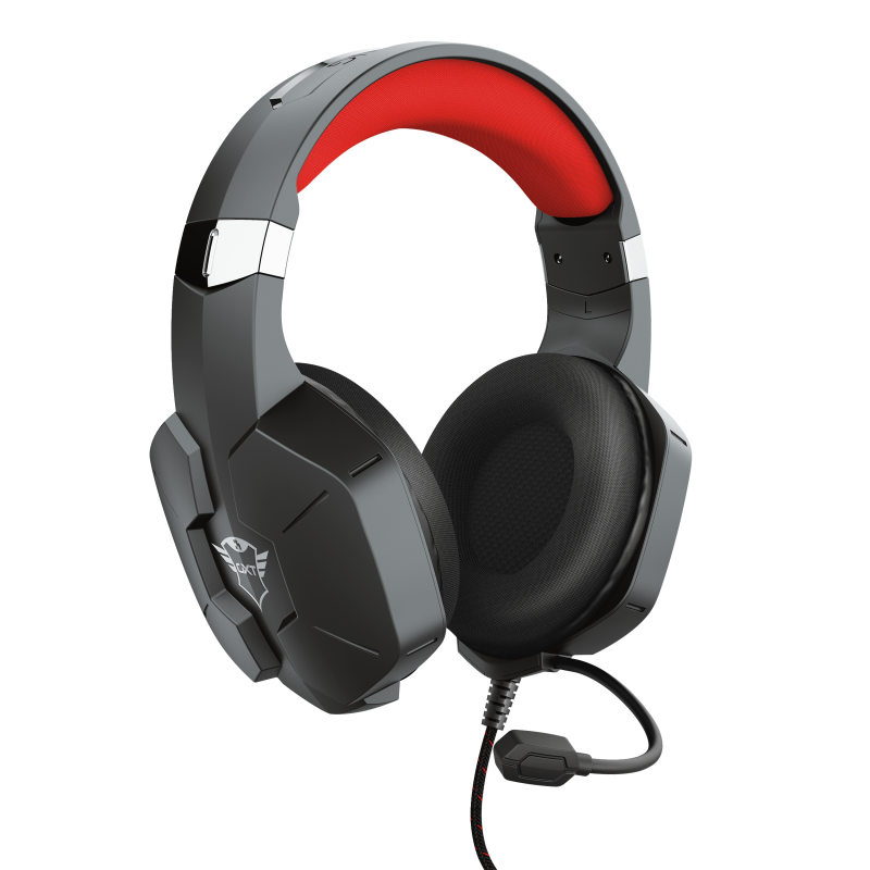 Trust - Micro-casque gaming filaire multiplateforme CARUS - Noir