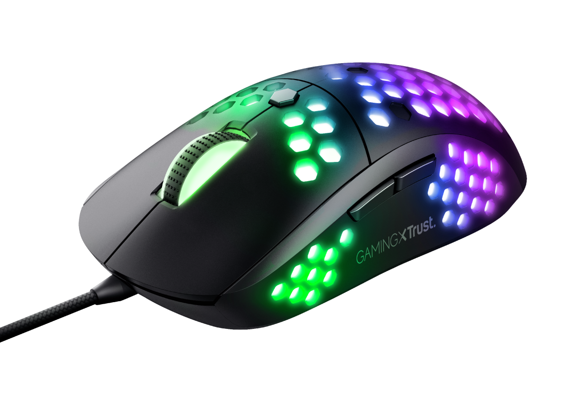 Trust - Souris gaming filaire ultra légère GRAPHIN