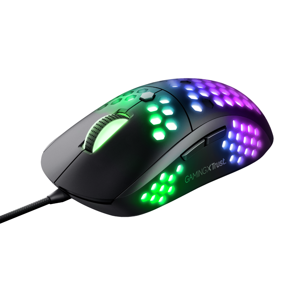 Trust - Souris gaming filaire ultra légère GRAPHIN