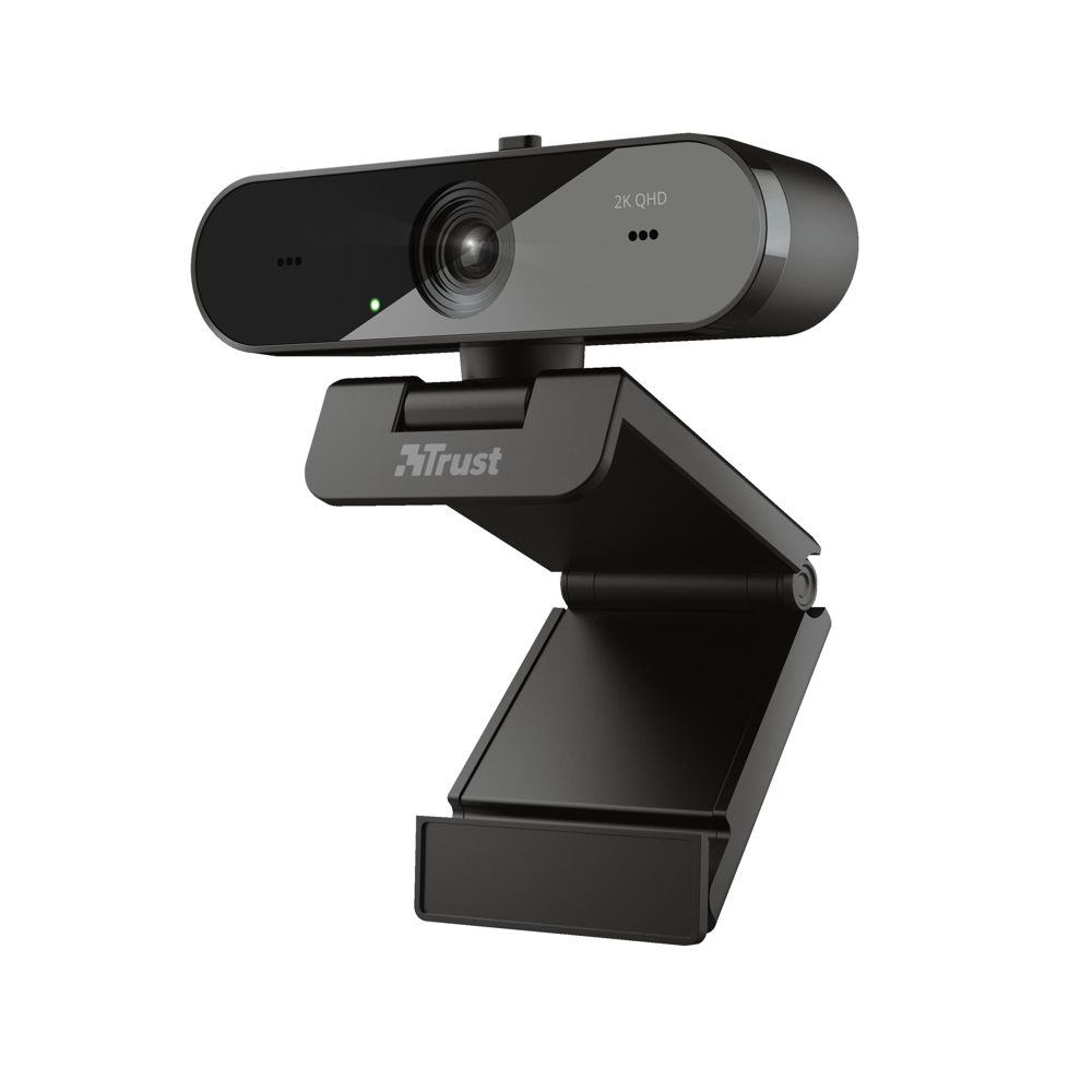 Webcam Trust 2K QHD avec micros intégrés Taxon