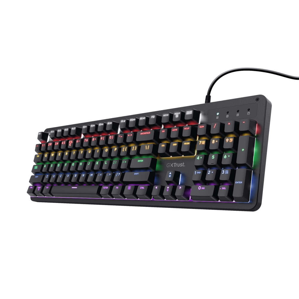 Trust - Clavier gaming mécanique éclairé MAZZ