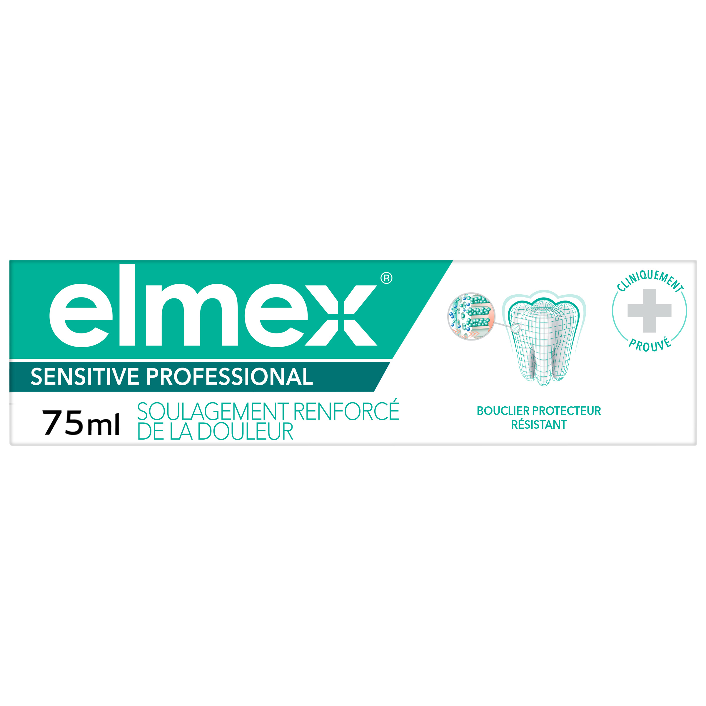 Dentifrice elmex sensitive professional dents sensibles 75ml