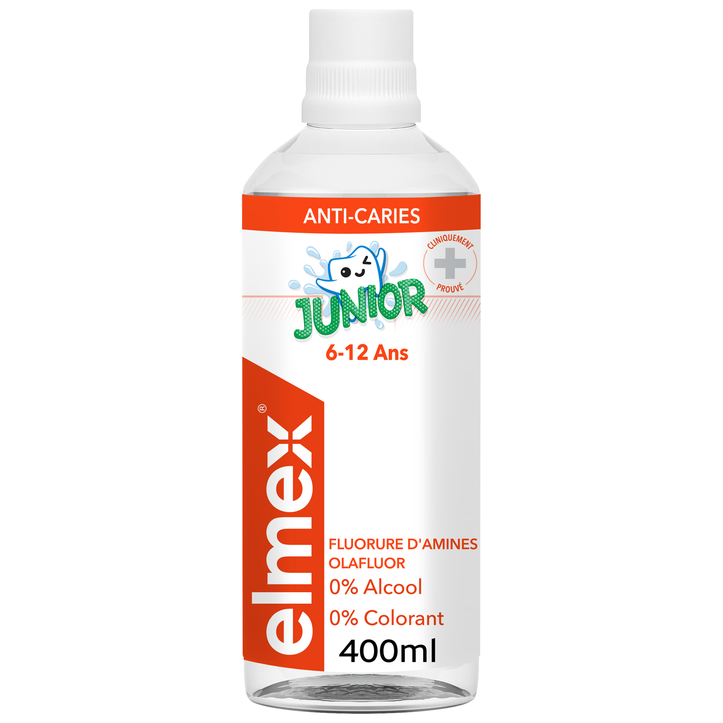 Bain de bouche elmex junior 400 ml
