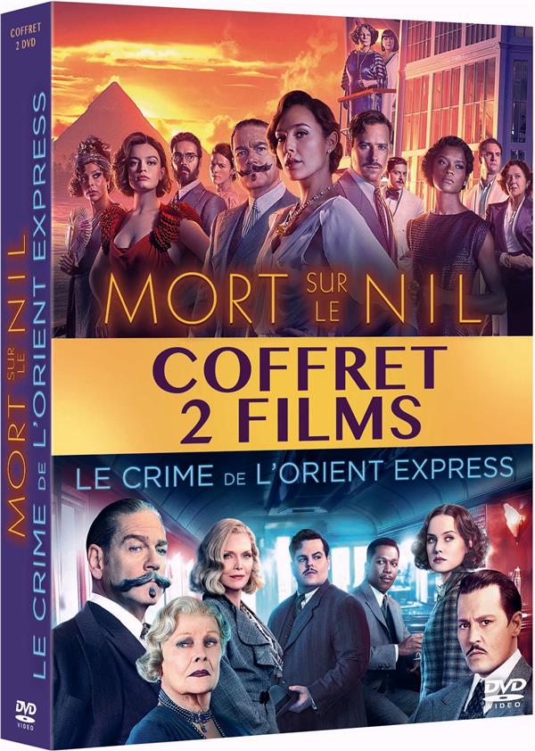 Mort sur le Nil + le crime de l'Orient-Express