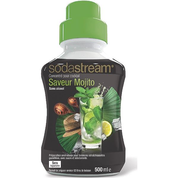 Concentré sirop Sodastream Saveur Mojito 500ml