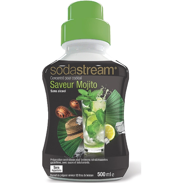 Concentré sirop Sodastream Saveur Mojito 500ml