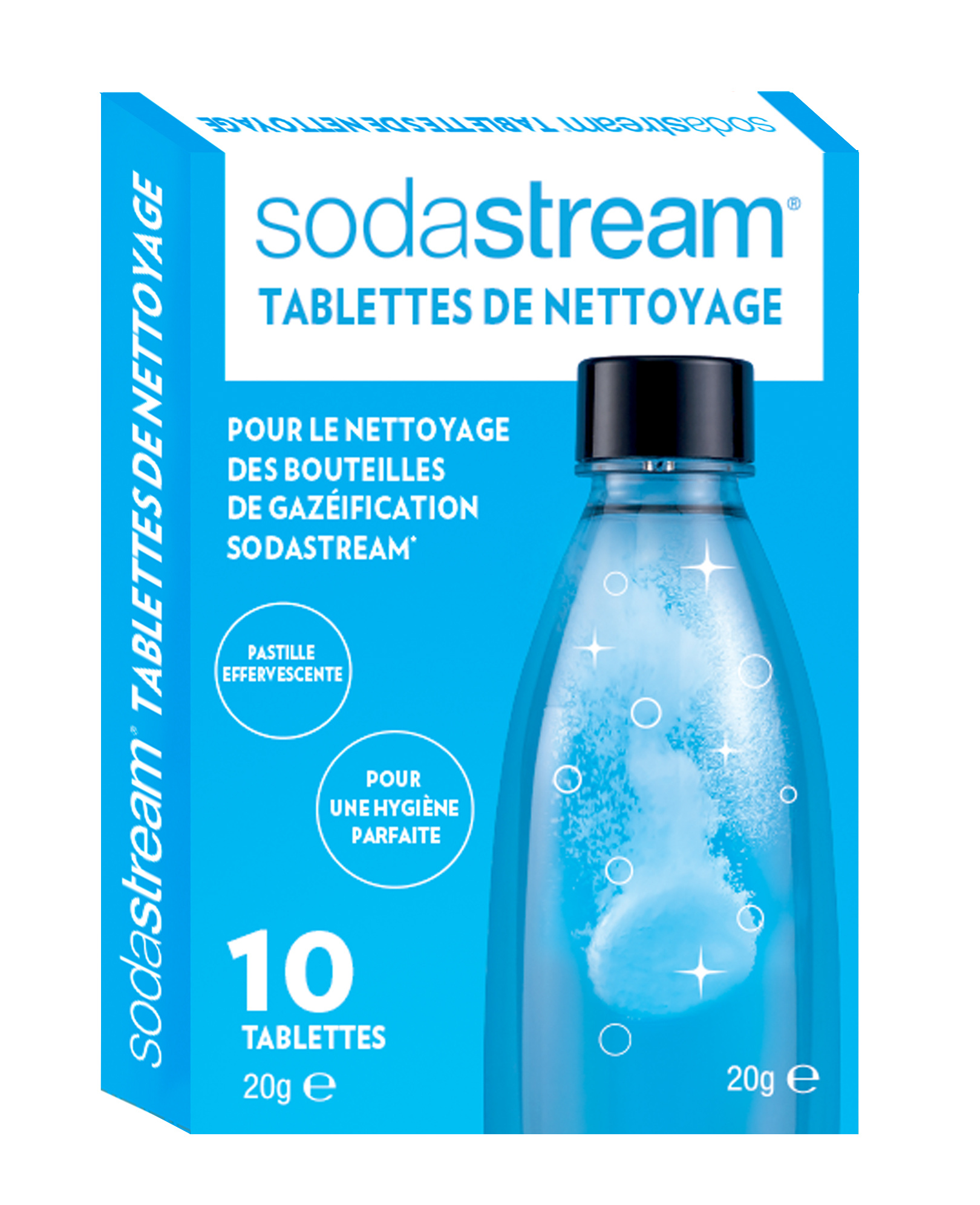 Accessoire machine à gazéfier Sodastream Tablette de nettoyage x 10