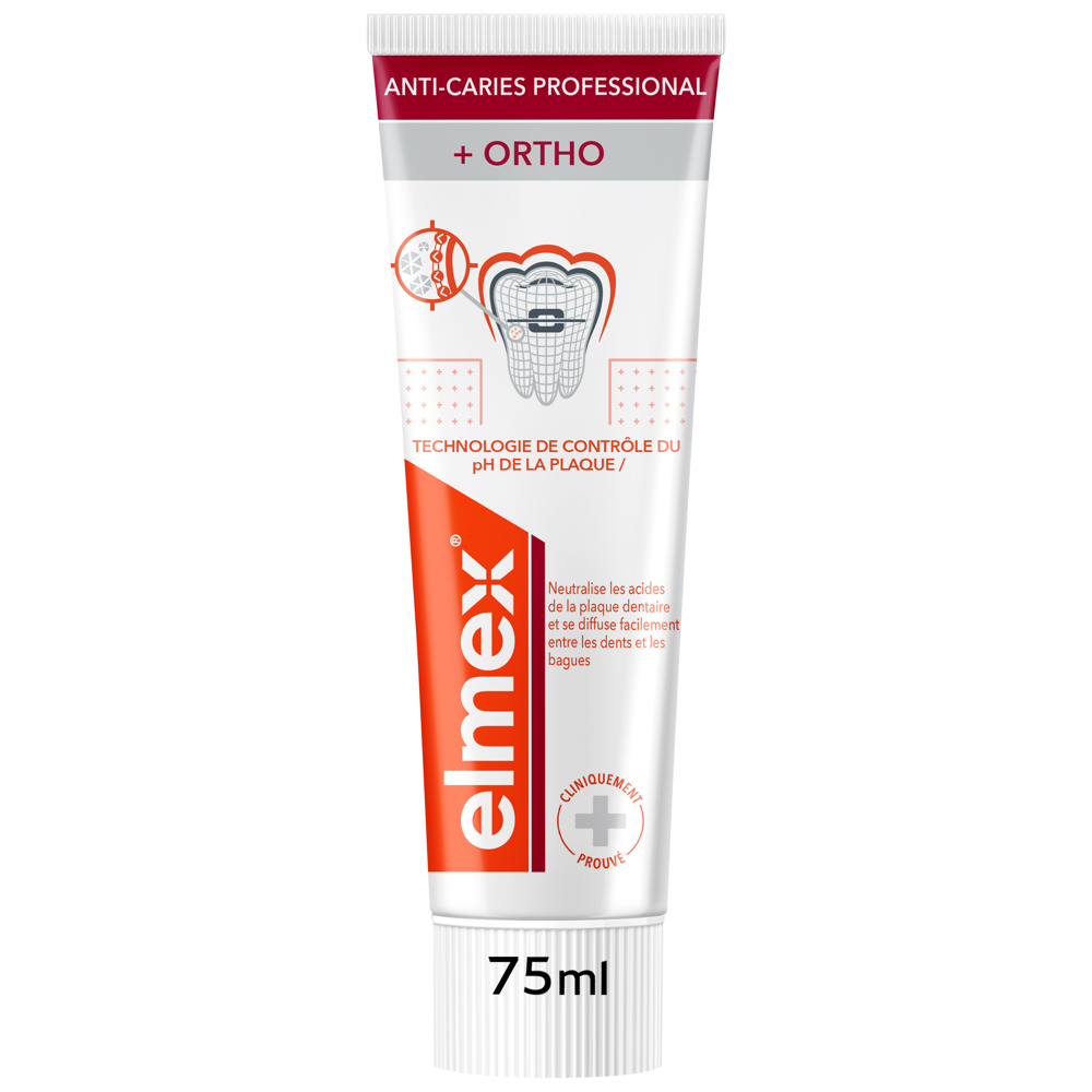 Dentifrice elmex anti-caries professional junior 6-12 ans 75ml